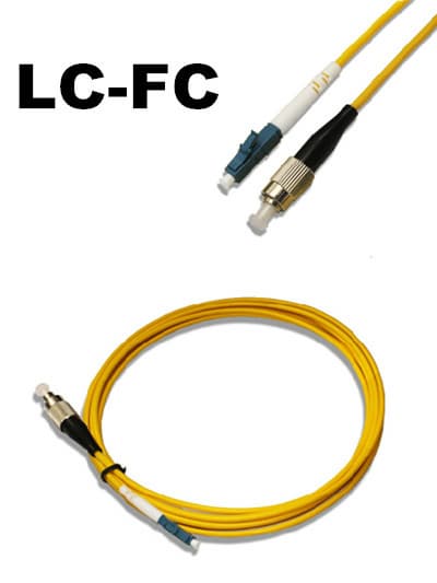 Single mode LC FC  patch cord